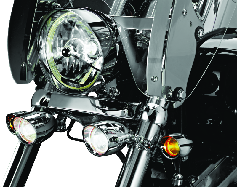 Kuryakyn P-Clamp 1-3/8in-1-1/2in P-Clamp Chrome - Cycle City Outdoors