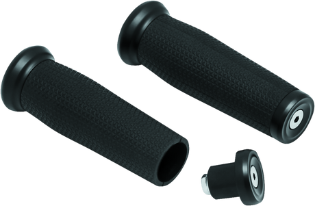 Kuryakyn Thresher Grips Universal 7/8inch Black - Cycle City Outdoors