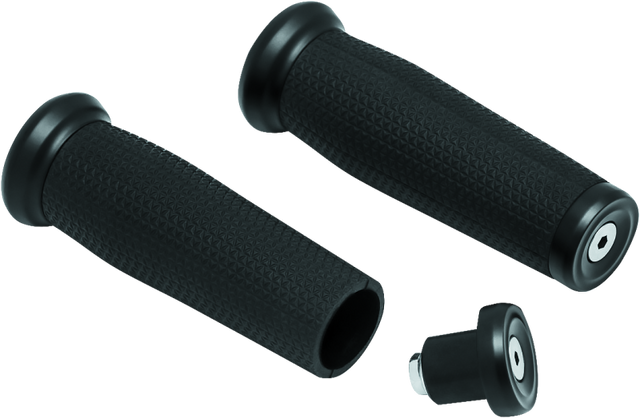 Kuryakyn Thresher Grips Universal 7/8inch Black - Cycle City Outdoors