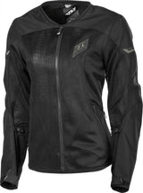 Fly Racing - Women's Flux Air Mesh Jacket - Black - M