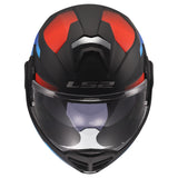 LS2 Advant X Modular Helmet | Nova | Matte Black/Red/Blue | XS–3XL | 901-1111