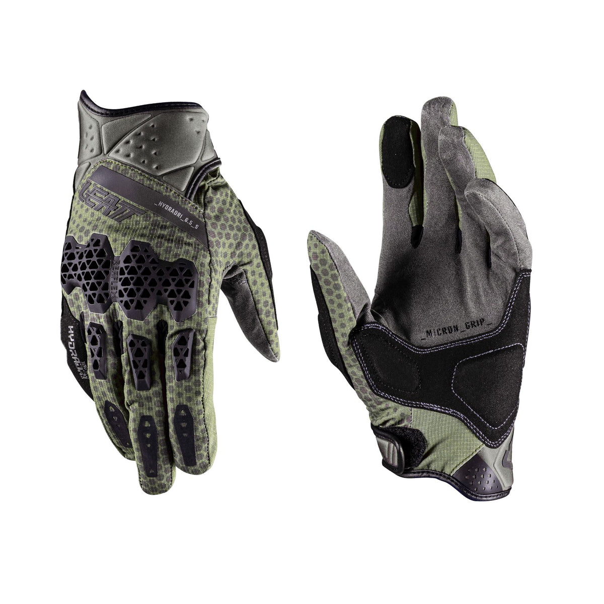 Leatt ADV HydraDri 6.5 Short Motorcycle Gloves | Waterproof