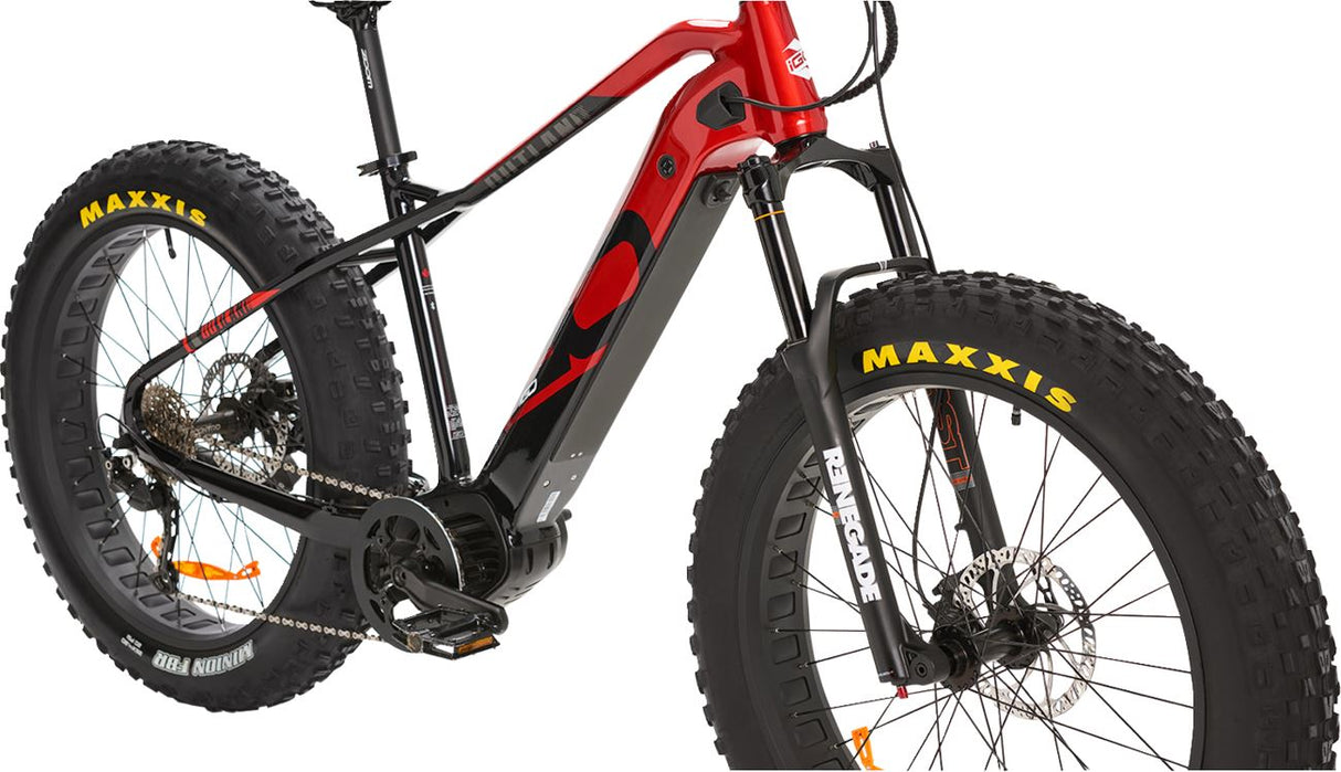 IGO - Outland Torngat RS E-Bike - Black/Red - Fatbike
