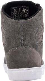 Hitop Moto Sneaker Ce Boot Grey Suede  Sz 13