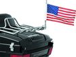 Kuryakyn Flag With Universal 1/2inch Vertical Mount Chrome - Cycle City Outdoors
