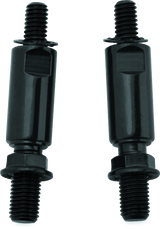 Kuryakyn Raised Mirror Mnt Adapters Gloss Black - Cycle City Outdoors