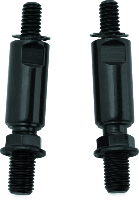 Kuryakyn Raised Mirror Mnt Adapters Gloss Black - Cycle City Outdoors