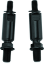 Kuryakyn Raised Mirror Mnt Adapters Gloss Black - Cycle City Outdoors