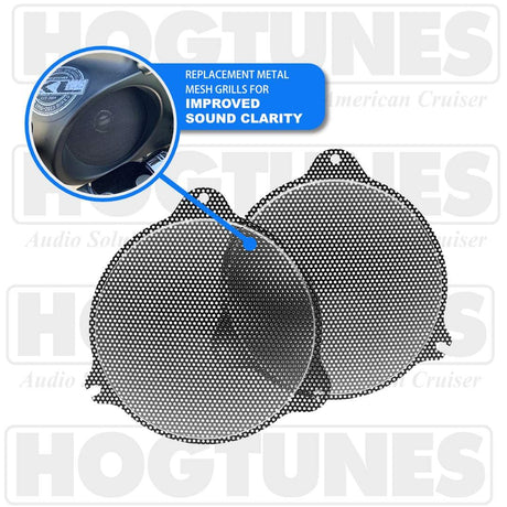 Hogtunes - - 462F-RM - 6.5" Front Speaker Kit - Cycle City Outdoors