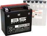 BS Battery BIX30L-BS AGM Powersports Battery | 12V 30Ah 400 CCA | Acid Pack Included