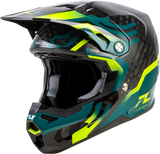 Yth Formula S Carbon Byte Hlmt Black Carbon/Teal/Lime Yl