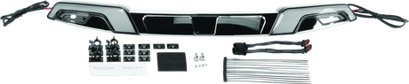 Kuryakyn Tracer Windshield Trim 14-Up FLH Models Chrome - Cycle City Outdoors