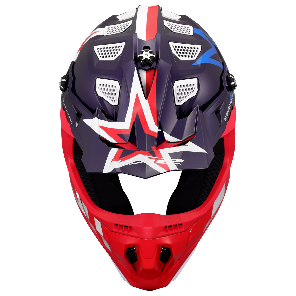 LS2 Subverter EVO Motocross Helmet | Constellation | Gloss Red/White/Blue | XS–3XL | 700-1241