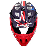LS2 Subverter EVO Motocross Helmet | Constellation | Gloss Red/White/Blue | XS–3XL | 700-1241