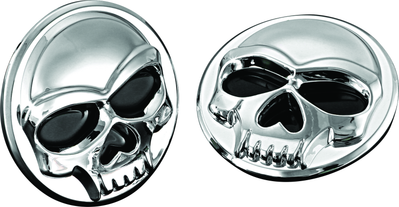 Kuryakyn Universal Zombie Medallions 2in Diameter Chrome - Cycle City Outdoors