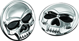 Kuryakyn Universal Zombie Medallions 2in Diameter Chrome - Cycle City Outdoors