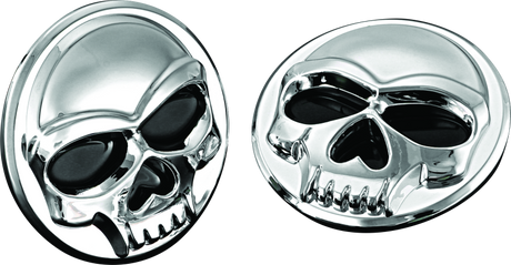 Kuryakyn Universal Zombie Medallions 2in Diameter Chrome - Cycle City Outdoors