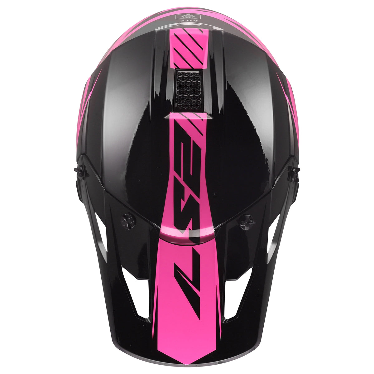 LS2 Coz Roar Motocross Helmet | Gloss Black | Multi-Color | XS–3XL | 706-1221