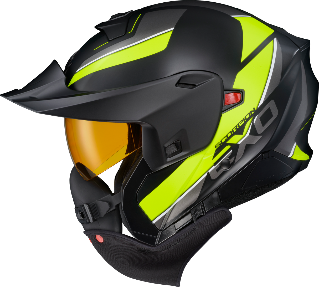 Exo Gt930 Cold Weather Helmet Modulus Hi Vis Lg (Electric)