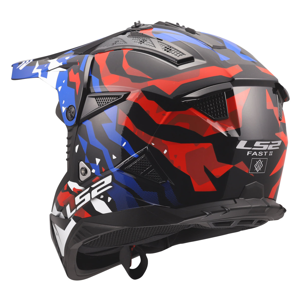 LS2 Gate II Electra Motocross Helmet | Multi-Color | XS–3XL | 708-1211