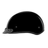 D.O.T. Daytona Skull Cap Jr.- Hi-Gloss Black