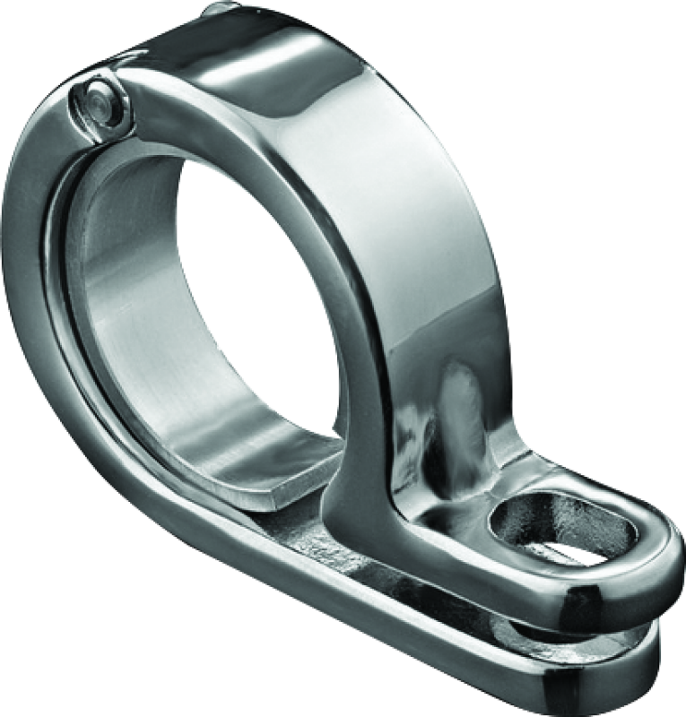 Kuryakyn P-Clamp 7/8-1in P-Clamp Chrome - Cycle City Outdoors