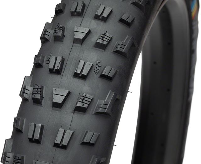 45NRTH Vanhelga Fat Bike Tire - 26x4.2 Black | 120 TPI Tubeless