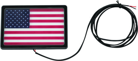 Kuryakyn Freedom Flag LED 4in X 6in Black - Cycle City Outdoors