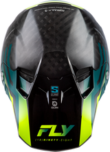 Yth Formula S Carbon Byte Hlmt Black Carbon/Teal/Lime Yl