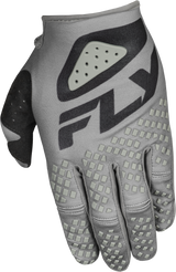 Youth Kinetic Sym Gloves Grey/Black Ym - Cycle City Outdoors