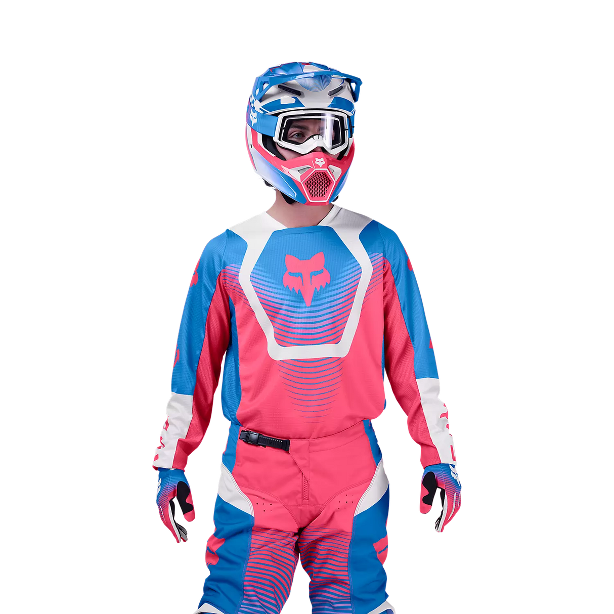 Fox Racing - 180 Collect Jersey - Blue/Pink - M