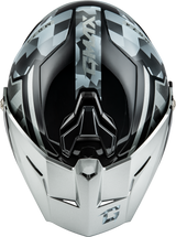 Md 74 Striker Modular Helmet W Slvr Shield Slvr/Blu Mtlc Lg
