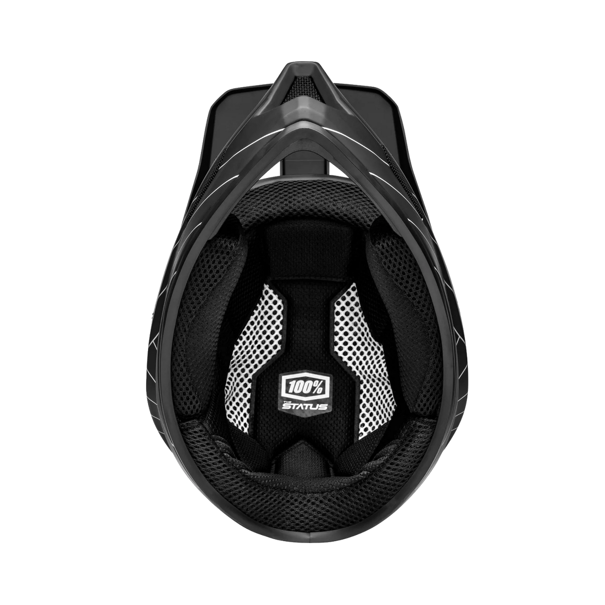 100% - Status Essential Black Full Face Helmet