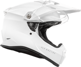 Trekker Solid Helmet White Sm - Cycle City Outdoors
