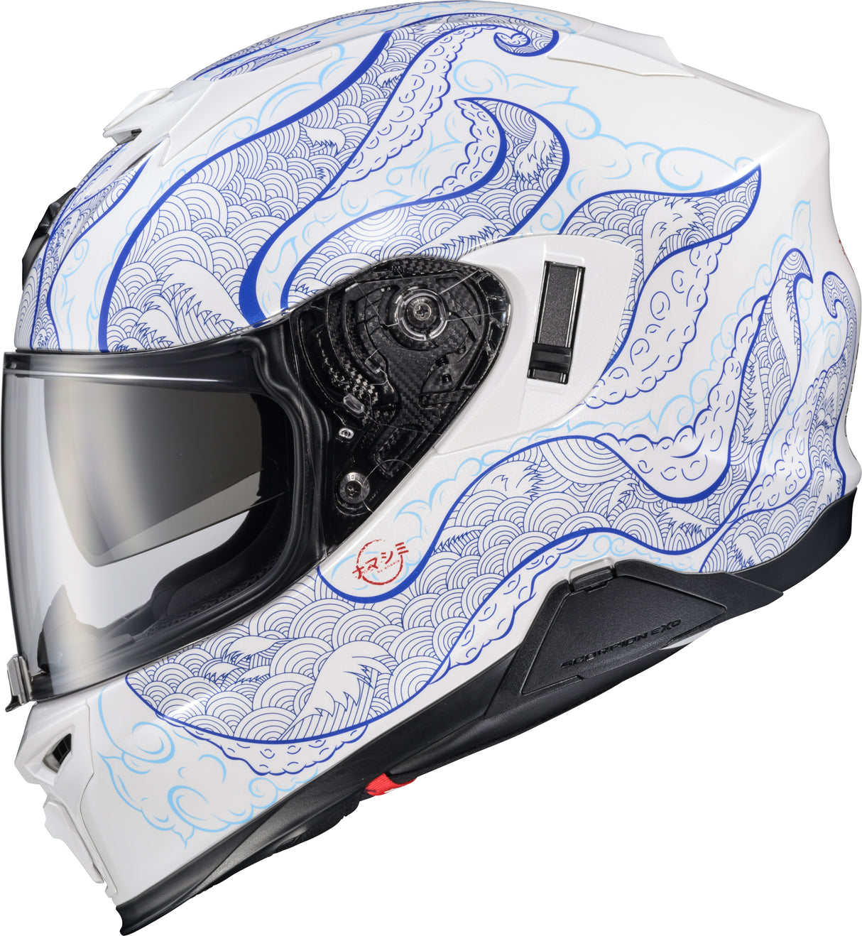 Exo T520 Helmet Nama Shimi White/Blue Sm