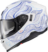 Exo T520 Helmet Nama Shimi White/Blue Sm