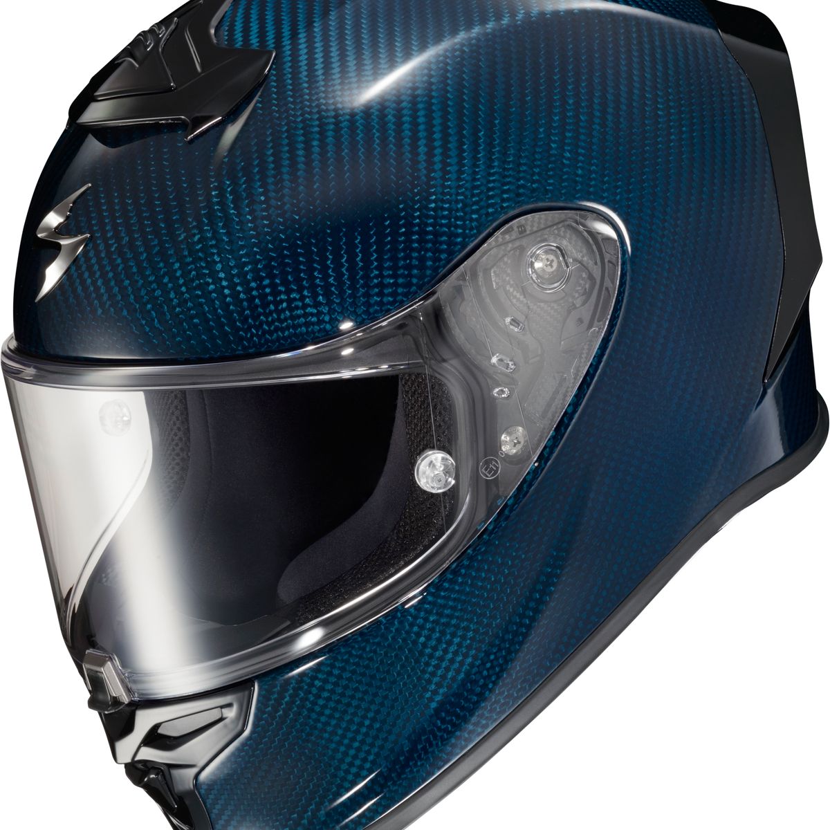 Exo R1 Air Full Face Helmet Carbon Blue Md R1C-0204 – Cycle City Outdoors