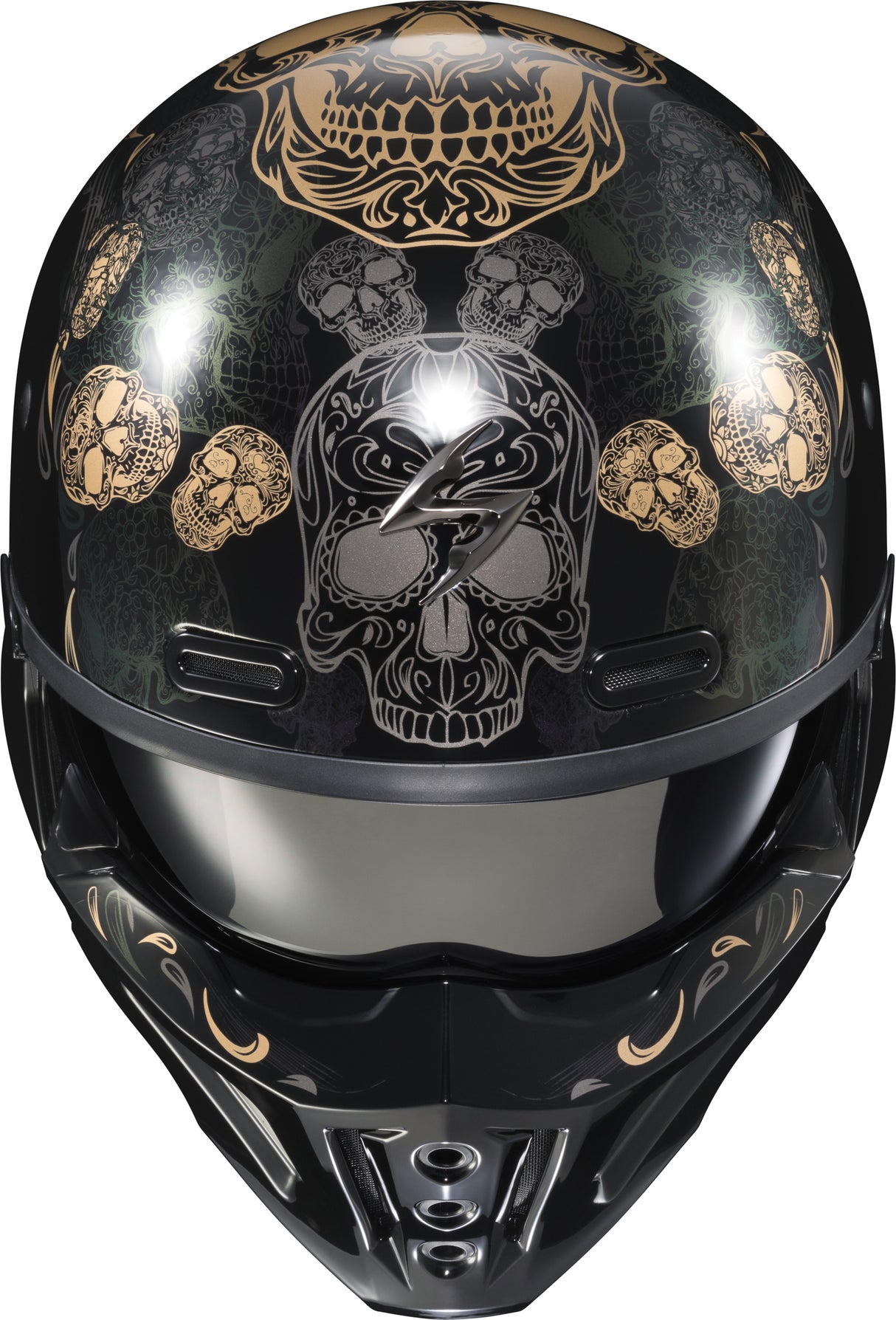 Covert X Open Face Helmet Kalavera Xl