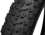 45NRTH Dillinger 5 Fat Bike Tire - 26x4.6 Black | 120 TPI Tubeless | Custom Studdable