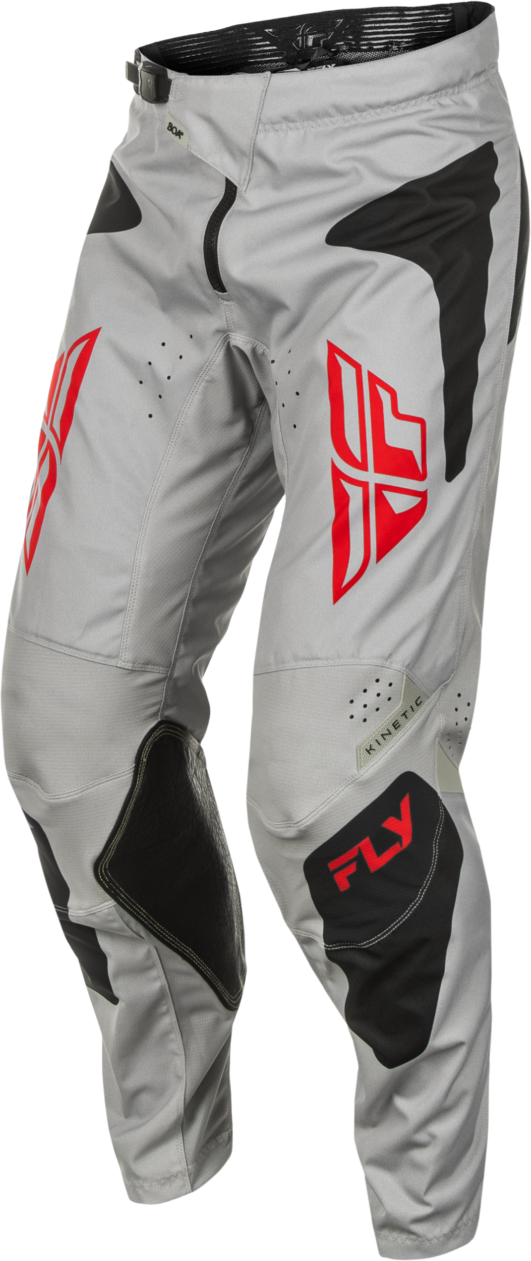 Kinetic Sym Pants Light Grey/Red/Black Sz 32 - Cycle City Outdoors