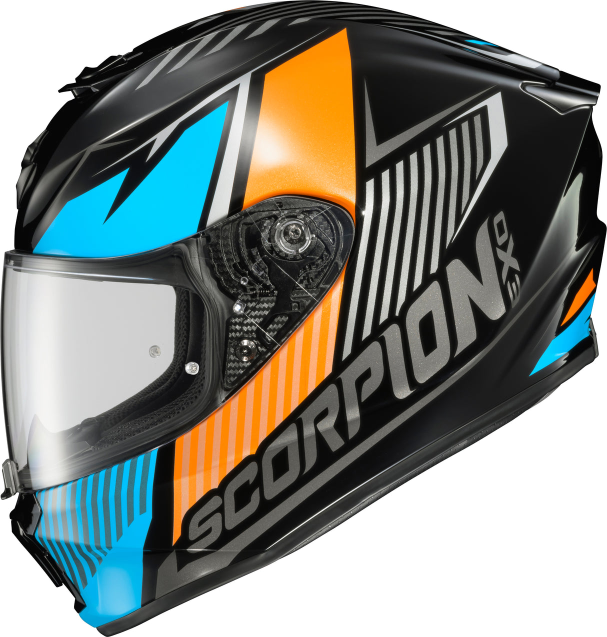 Scorpion - Exo R330 Full Face Helmet Hawker Light Blue Lg