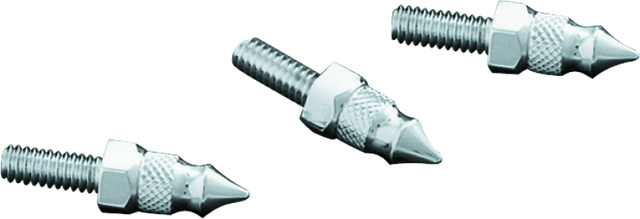 Kuryakyn Windshield Mount Spikes 1/4-20X5/8in 96-13 Touring Chrome - Cycle City Outdoors