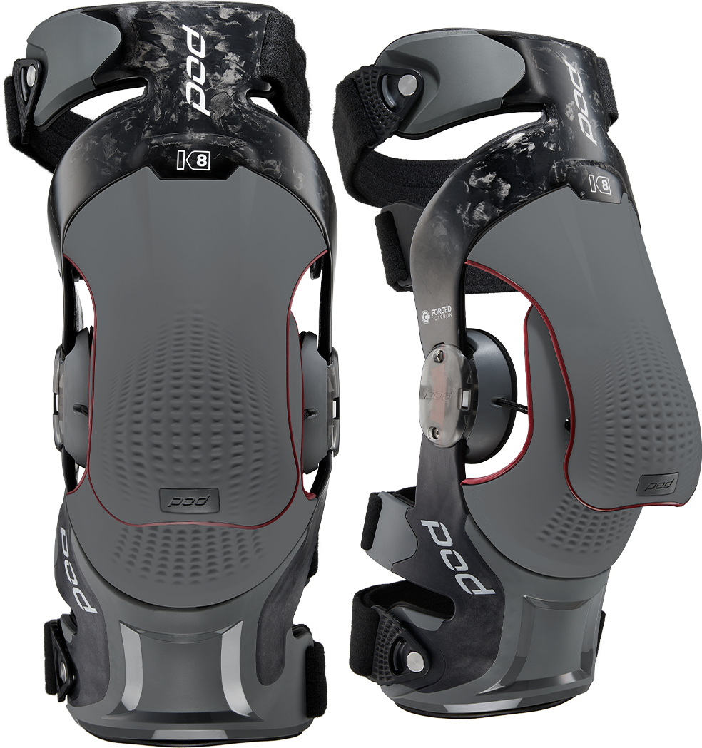 K8 3.0 Knee Brace Carbon (Pr) Carbon/Graphite Lg