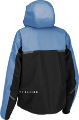 Women's Carbon Jacket Black/Blue Lg