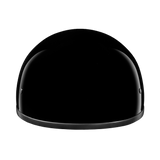 DOT Approved Daytona Skull Cap Half Shell Motorcycle Helmet - Beanie Style for Motorcycles, Cruisers, Scooters, and Mopeds W/O Visor- Hi-Gloss Black