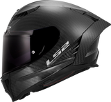 LS2 Dragon Gloss Solid Matte Carbon