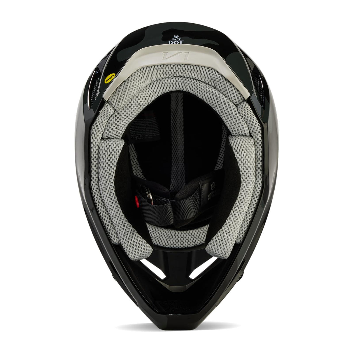 Fox Racing - V1 Bnkr Helmet - Black Camo - L (Open Box)