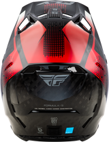 Yth Formula S Carbon Protocol Helmet Black Carbon/Red Yl - Cycle City Outdoors