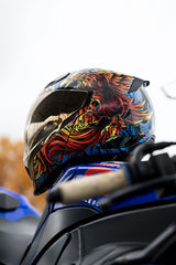ICON Threshold™ Modular Helmet - Burn Birdie Burn