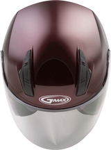 GMAX OF-17 Open Face Helmet - Wine Red, Part Number G317108N